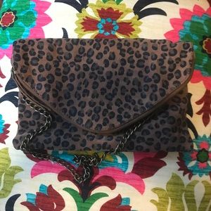 JCrew leopard handbag.